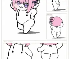 도로롱 수영복 뒷태 공개함