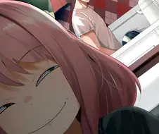 [스파이패밀리]흐믓한 미소를 짓는 아냐