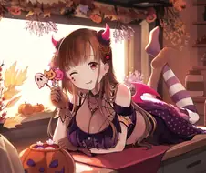 @,약후) 약간 야한 할로윈 초코선배.manga