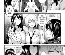 백합에 난입하면 어떻게 되는지 보여주는 만화