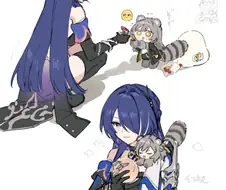 스타레일) 귀여운 라쿤척자