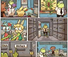 깜찍한 동물친구들 만화