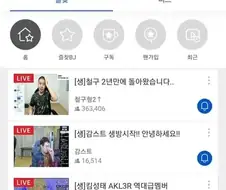 의외로 36만명이 본 공연 방송