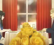 스파이패밀리) 요르와 로이드의 데이트를 지키는 아냐