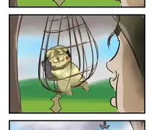 덫에걸린 피카츄를 구해준 나그네manga