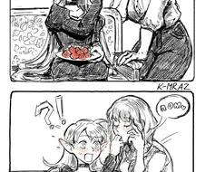던전밥,백합] 이년용으로 입마개 하나 장만했어ㅡㅡ
