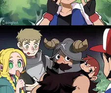 던젼밥 콜라보 망가. manga