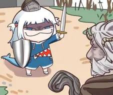 (엘든링, 버튜버)멀기트에 도전하는 Holomyth.manhwa