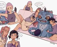 케이팝) 주인 잃은 반려묘와 반려조 입양한 헌트릭스