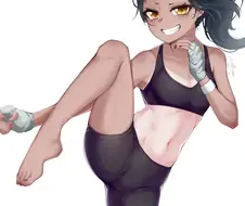 후방) 운동녀랑 사귀기 가능?