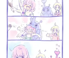 봇치더락)알콜 흡수당하는 히로이