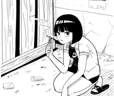 일진녀가 그림 그려달라고 하는.manwha