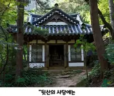 절대 마을뒤에 사당에 가면 안돼