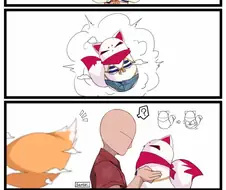 블루아카)인법 실패한 이즈나.manwha