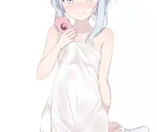 블루아카) 타올 1장만 두른 미야코