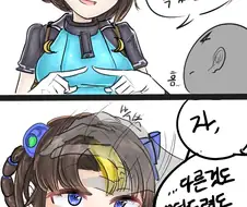 라오) 블하 쓰담하는 만화, 테티스와 빼빼로데이
