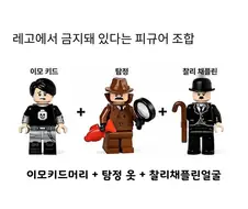 레고에서 금지한 조합.