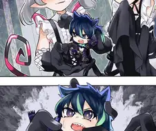 유희왕)백은 성에 들어온 몬스터의 말로.manga