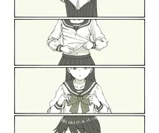 Jk가 데이트 준비하는 만화
