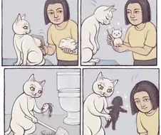 고양이의 선물 .manwha