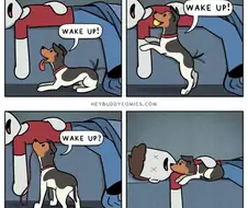 죽은 주인을 살려내려는 멍멍이.manga