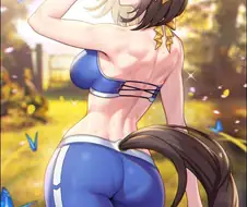 [말딸] 에어 그루브의 아찔한 뒷태