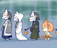 [말딸] 여우 결혼식에 난입하는 후쿠쟝