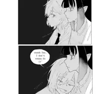 버튜버) 왓슨이 이나의 고통을 해방시켜주는 만화