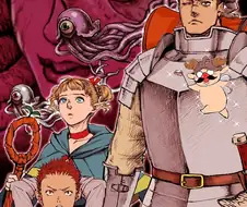 던전밥) 그림체가 약간 다름