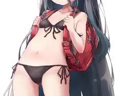 블루아카) 란도셀 맨 마이크로 비키니 아리스