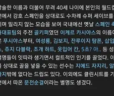 스페인 막은 보지냐 별명