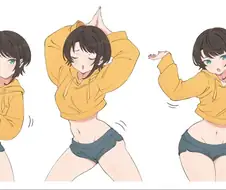(버튜버)마프티 댄스 추는 스바루.manga