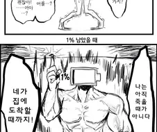 핸드폰 배터리 의인화.manhwa