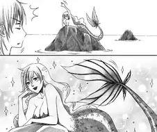 살짝 고어한 인어 만화.manwha