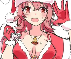 @) 산타 비키니 카호