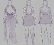 후방)어느 서양 야짤쟁이가 그린 원피스 3대 여캐..