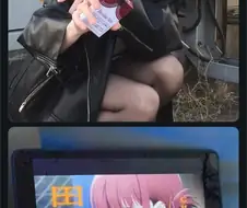 슈퍼 뒤에서 담배 피우는 두 사람 코스프레