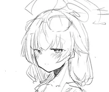 블루아카)건전한 작가가 그린 호시노.manga