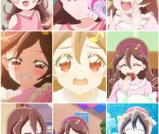 표정이 다양한 전작 프리큐어 주인공