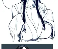 유령 소녀 만화