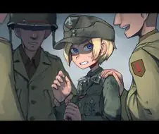 독일군 장교를 포로로 잡아서 XX하는.manhwa
