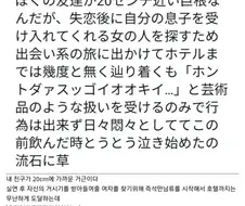 현실에서 20cm 의 취급