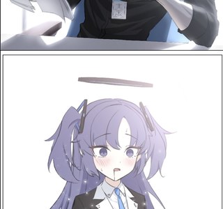 [블루아카] 미남센세와 유우카