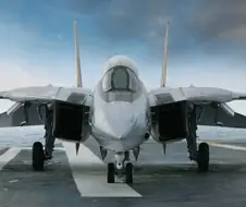F-14 톰캣 정면모습