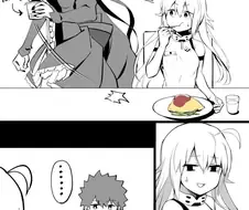 FGO)근본재현으로 빼앗긴 푸딩 되찾는 만화