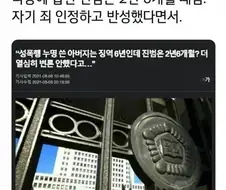 판사한테 개겼다가 징역 6년 받음