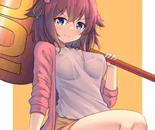 [말딸] 오함마를 들고 있는 치요