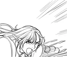 약후) 엘프끼리 꼴알못 대전하는 manga