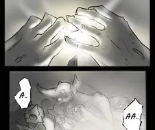 금발 로리의 몸에 빙의한 워해머 황제 만화.jpg