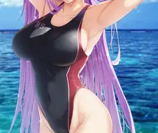 (FATE)대충 여캐들 수영복 짤이라는 내용.manga